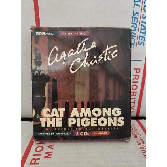 Agatha Christie Cat Among The Pigeons Audio CD 2008 Unabridged ~ #62k - Picture 1 of 2
